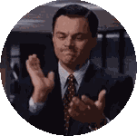 Clapping Leonardodicaprio Sticker