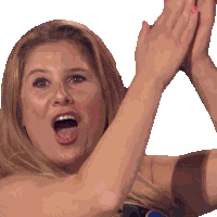 Clapping Sarah Sticker