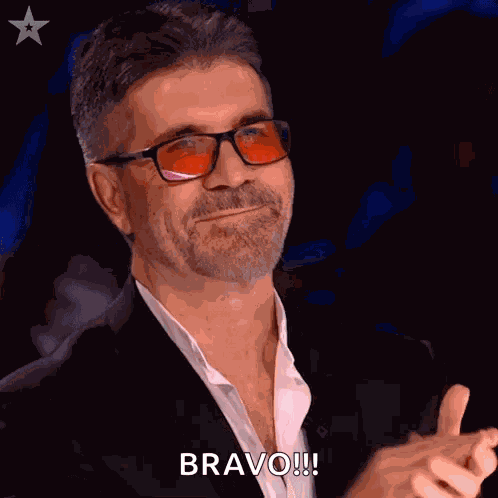 Clapping Simon Cowell GIF