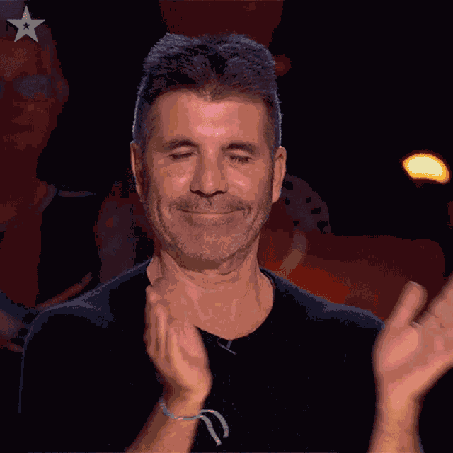 Clapping Simon Cowell GIF