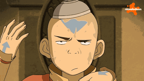 Cleaning My Face Aang GIF