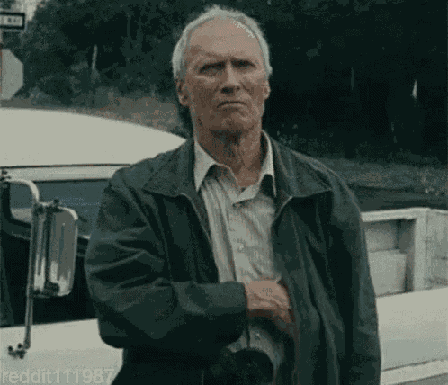 Clint Eastwood Finger Guns GIF