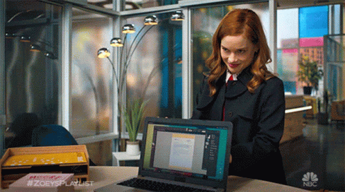 Close Laptop Zoey GIF