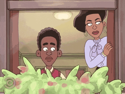 Closing The Curtains Chris GIF