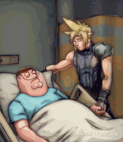 Cloud Strife Peter Griffin GIF