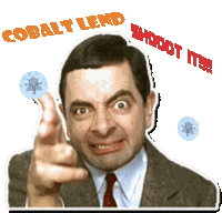Cobaltlend Mr Bean Sticker