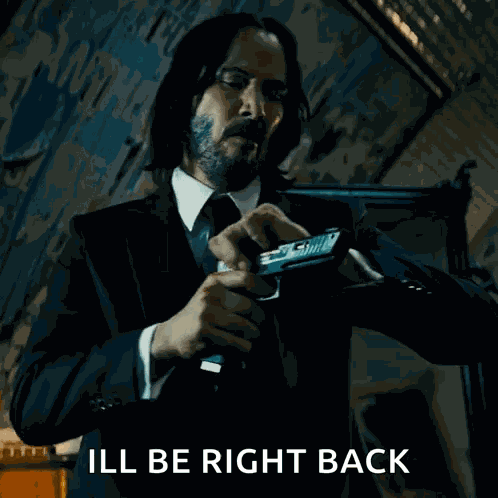 Cocking Pistol John Wick GIF