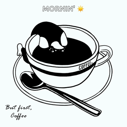 Coffee Bath GIF