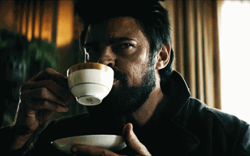 Coffee Butcher The Boys GIF