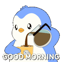 Coffee Good Morning Sticker