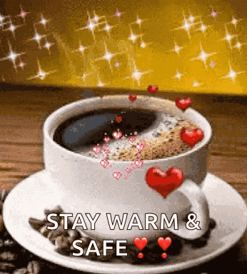Coffee Hearts GIF