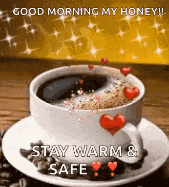 Coffee Hearts GIF