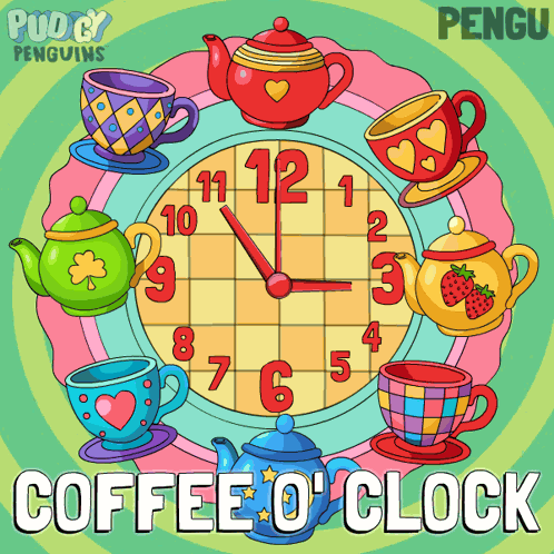 Coffee Oclock Wake Up GIF