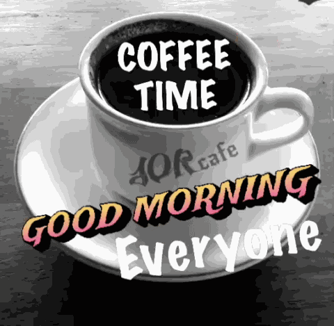 Coffee Time Love GIF