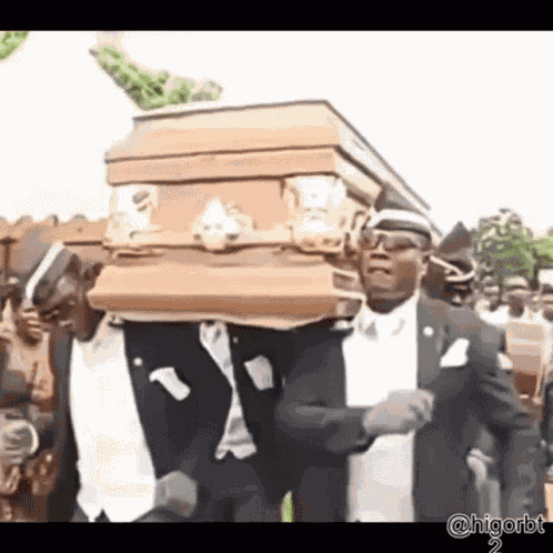 Coffin Dance Dead Coffin Dance GIF
