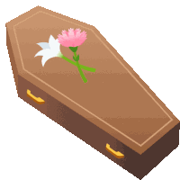 Coffin Objects Sticker