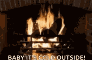 Cold Outside Fire GIF