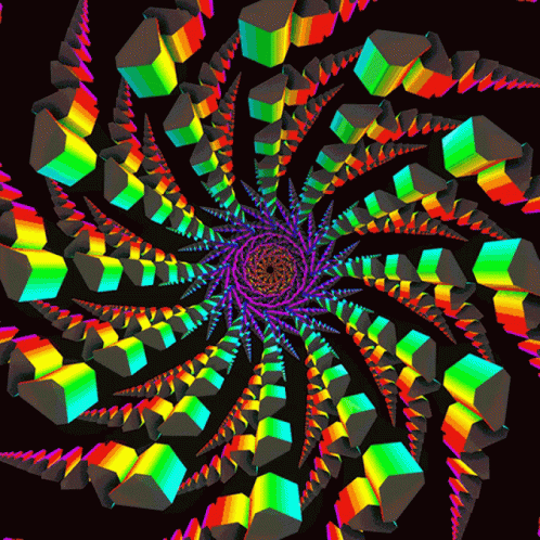 Color Spiral GIF