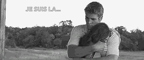 Comforting Loving Hug Loving Boyfriend GIF