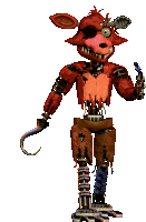 Como Camina Foxy Sticker