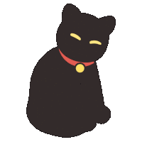 Companion Animal Cat Face Sticker