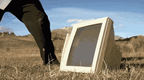 Computer Rage GIF