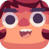 Conchetumare Kirby Falling Sticker