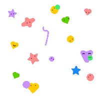 Confetti Glitter Sticker