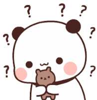 Confused Cute Cutie Sticker