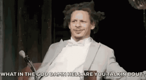 Confused Eric Andre GIF