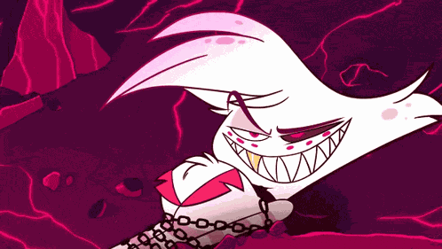 Confused Hazbin Hotel GIF