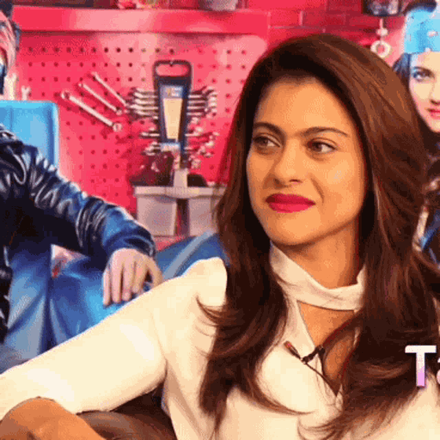 Confused Kajol GIF