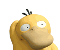 Confused Psyduck Sticker