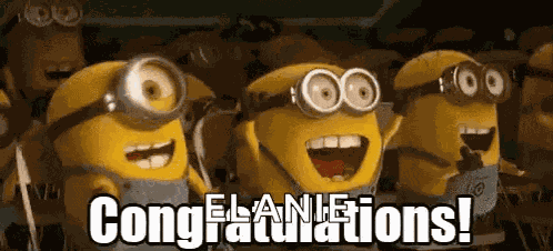 Congrats Minions GIF
