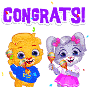 Congratulations Congrats Sticker