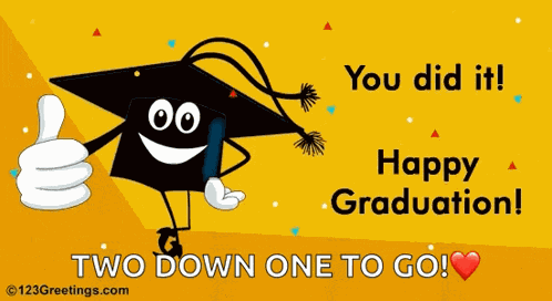 Congratulations Graduate You Did It GIF