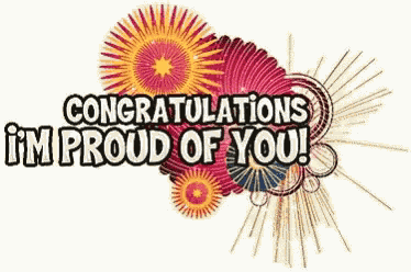 Congratulations Im Proud Of You GIF