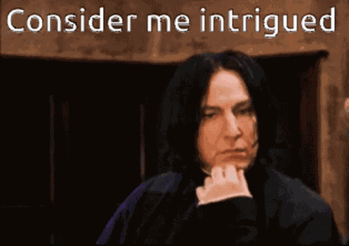 Consider Me Intrigued GIF