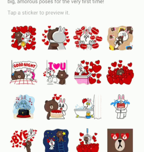 Cony Brown Love GIF