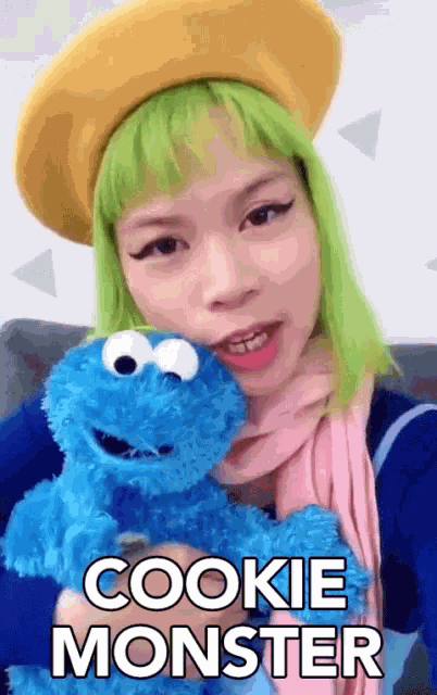 Cookie Monster Nom Nom GIF
