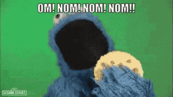 Cookie Monster Om GIF