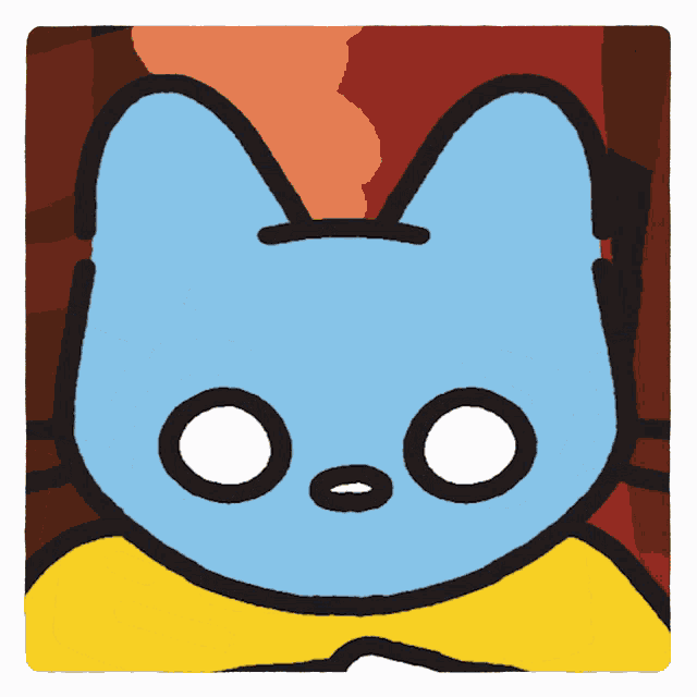 Cool Cats Blue Cat GIF