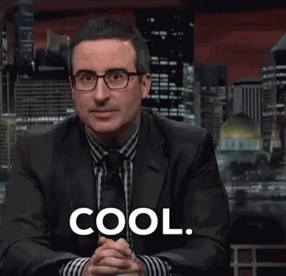Cool John Oliver GIF