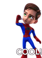 Cool Spider Man Sticker