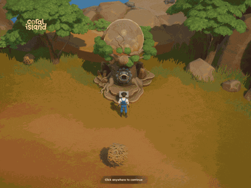 Coral Island Stairway Games GIF