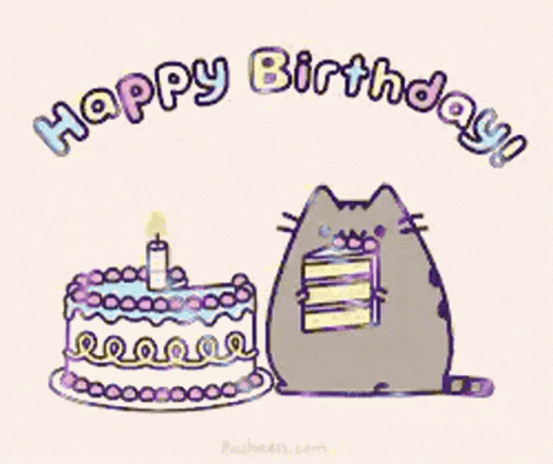 Cosmic Pusheen GIF