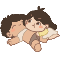 Cosytales Couple Sticker