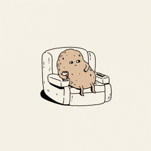 Couch Potato GIF