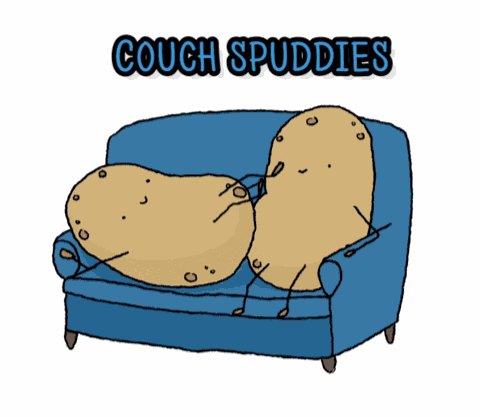 Couch Potato Spuddies GIF