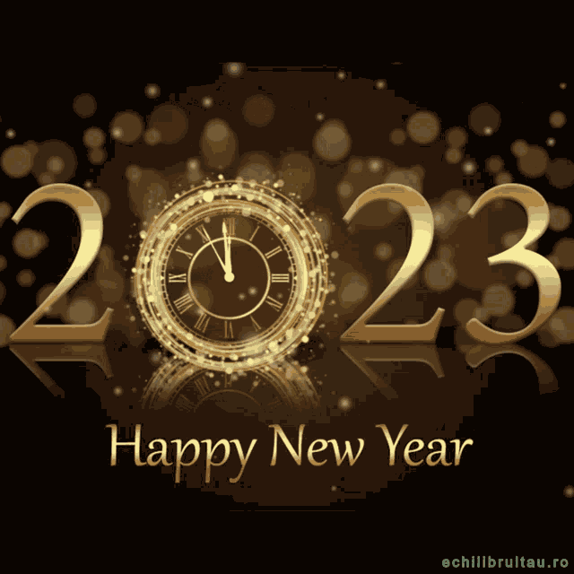 Countdown To New Year Happy New Year GIF